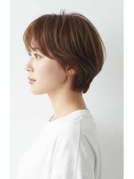 レウナ 外苑前(Reuna) 【30代40代50代】丸みが綺麗な大人ひし形ショート