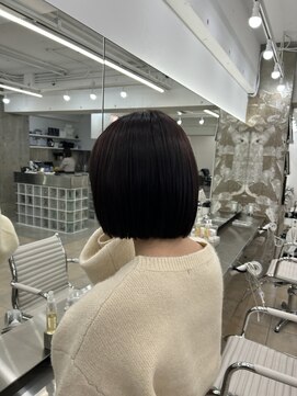 韓国顔まわりレイヤーカットグレージュオリーブベージュブラウン