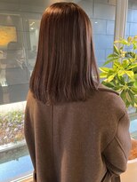 ナンブスカイ(nambu-SKY)&nbsp;艶×やわらかさ　モーブグレイブラウン