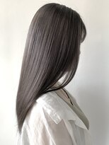 ヨクヘアーギオン(Yok hair GION)&nbsp;【セミロング（髪質改善）】×【グレージュ】