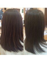 白髪染めを繰り返すからこそ、髪質改善