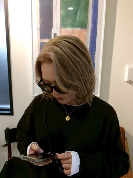 ヘアーブレイス(hair brace) 千葉駅/着物ヘア/大人ガーリー/ダークアッシュ/似合わせカット