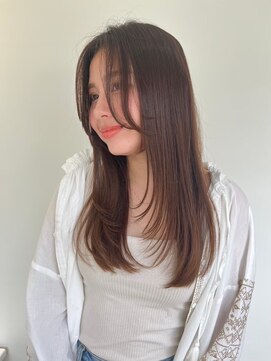 COVER HAIR ACADEMY 北浦和【カバーヘア アカデミー】北浦和西口店【4/6 OPEN(予定)】 抜け感センターパートロングレイヤーカットp1北浦和20代30代40代