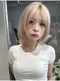 シャギーカットミディアムレイヤーボブレイヤーカット渋谷