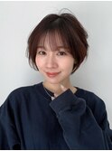 ●杉浦ショート/白髪前髪/ショートボブ/20代30代40代50代/銀座31