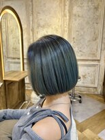 リリー 鷺沼店(RILLY) 〈キシタクヘアー〉ボブ×バレイヤージュ
