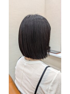 インス 奈良柏木店(INCE) 切りっぱなしボブ