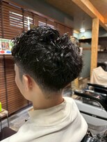 オールマンバーバーショップ 流山おおたかの森(Allman Barbershop)&nbsp;顔剃りシェービング/ツイストスパイラルパーマ/アイロンパーマ