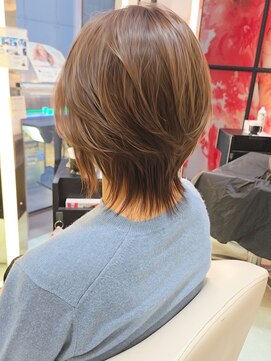 ウィル あべの店(WiLL) イメチェンウルフショートレイヤーカット30代40代50代田嶋09