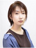 ナチュラル洗練ショートボブ