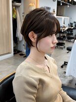 トト 船橋店(toto.)&nbsp;ナチュラルショートミルクブラウンダークパープルレイヤー船橋