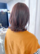 キャアリー(Caary)&nbsp;福山人気20代30代レイヤーくびれミディ秋ピンクラベンダー小顔