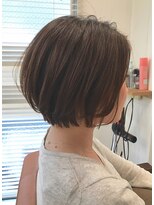 レンク(LENC) Coast.ショートボブ×美肌カラー×フリンジバング×ストレート