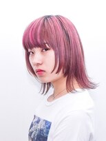 ヘア サロン イエロー(hair salon YELLOW) ボブウルフ