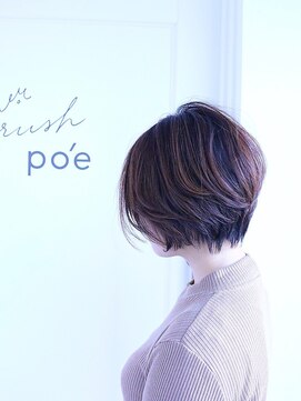 ラッシュ ポエ(rush po'e) 質感ショートボブ♪カット《八尾店》