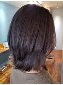 【hair resort MAHANA平岩】レイヤーボブ×ラベンダーアッシュ