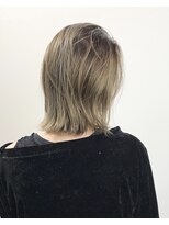 オレンジドロップ 長岡駅店(orange drop)&nbsp;プラチナブロンド/ボブ/切りっぱなし/外ハネ