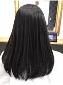 髪質改善メンテナンスコース黒髪暗髪さらさらストレート