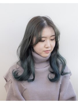 ルプラ ガーデン(le-pla garden) オリーブベージュ#ダブルカラー#グラデーション＃ケアブリーチ