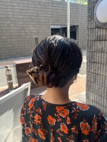ディーヘアーデザイン(d.HAIR DESIGN)&nbsp;クリップ×アップスタイル