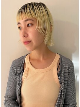 ヘン(hen) 【心斎橋hen】マッシュウルフ ハイトーン