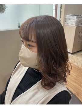 シェルビー 新宿(SHELBe) 美髪×ココアベージュ[ヘッドスパ/白髪染め]