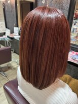 ヘアーメイク リボーン ムーヴ(hair make re:bbon move) ピンクカラー