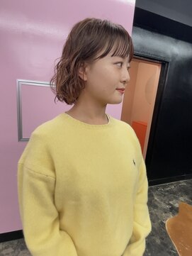 キジ(KIJI) ［ブリーチ履歴２回］酸性ブリーチパーマ