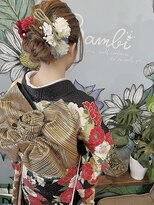 バンビ プライベート サロン(Bambi private salon) 成人式ヘアセット＊Bambi松平愛