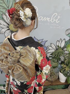 バンビ プライベート サロン(Bambi private salon) 成人式ヘアセット＊Bambi松平愛