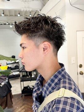 ラレイ ハラジュク(Lalei harajuku) 【白石】メンズカット/短髪ショート/スパイキーショート