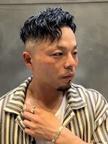 ノイセル(Noisyle)&nbsp;☆かきあげスキンフェードアップバング×ニュアンスパーマ