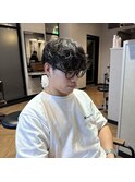 メンズパーマスタイル/【檜谷】
