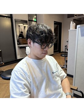 ハイル(KHAIR) メンズパーマスタイル/【檜谷】