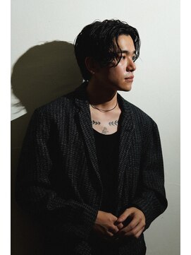 セカンドルーム ティーシーヘアー(2nd room TC hair) 色気センタパートパーマ