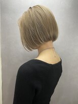 フィゼル あべのルシアス店(Aujua fizelle)&nbsp;ハイトーンボブ