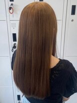 グランデュール 東静岡池田店(GRANDEUR)&nbsp;ミルクティーベージュダブルカラーケアブリーチグレージュ40代