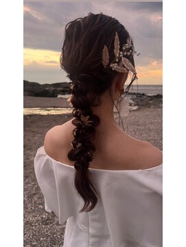 ジーナ 千葉(Zina) 結婚式に☆あみおろしスタイル