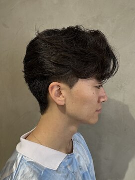 ニコ トウキョウ ヨコハマ(nico) センターパート/ニュアンスパーマ/メンズカット/カルマパーマ