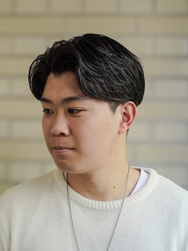 ダウバーバーショップ(DAU BARBER SHOP) メンズセンターパート