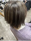白髪ぼかしハイライトケアカラー池袋