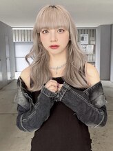 ジーナリア(Xena ria) 《袴田》ミルクティーベージュ/メルティカラー/似合わせカット