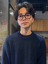 ギヴヘアインダストリー(Give hair industry) ニュアンスセンターパート