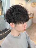 バトー バイ トリコ 船橋北口店(BATEAU by tricot)&nbsp;メンズマッシュ × ツイストスパイラルパーマ
