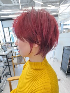 ビューナゴヤ 名駅(VIEW NAGOYA) イメチェン/美髪/ワイドバング/ブルーブラック/ショート