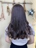 似合わせカット＋水パーマ￥11000特殊パーマ、ダメージレスパーマに変更可能