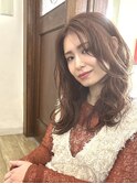 ストレート　縮毛矯正　髪質改善トリートメント　前髪カット