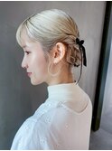 美髪おくれ毛韓国前髪カットヘアロング_ba551263