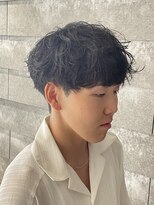 ニアウ 伊勢崎連取店(Niau)&nbsp;シャドウパーマ波巻きスパイラルパーマツイストスパイラルパーマ