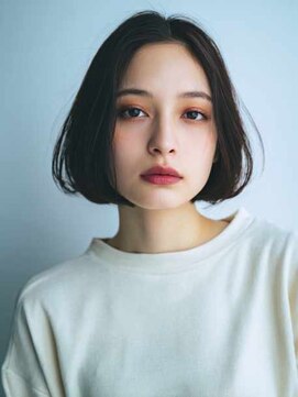 シェル 吉祥寺(shell) くびレイヤーエモージュグレージュカラーくびれショート/吉祥寺